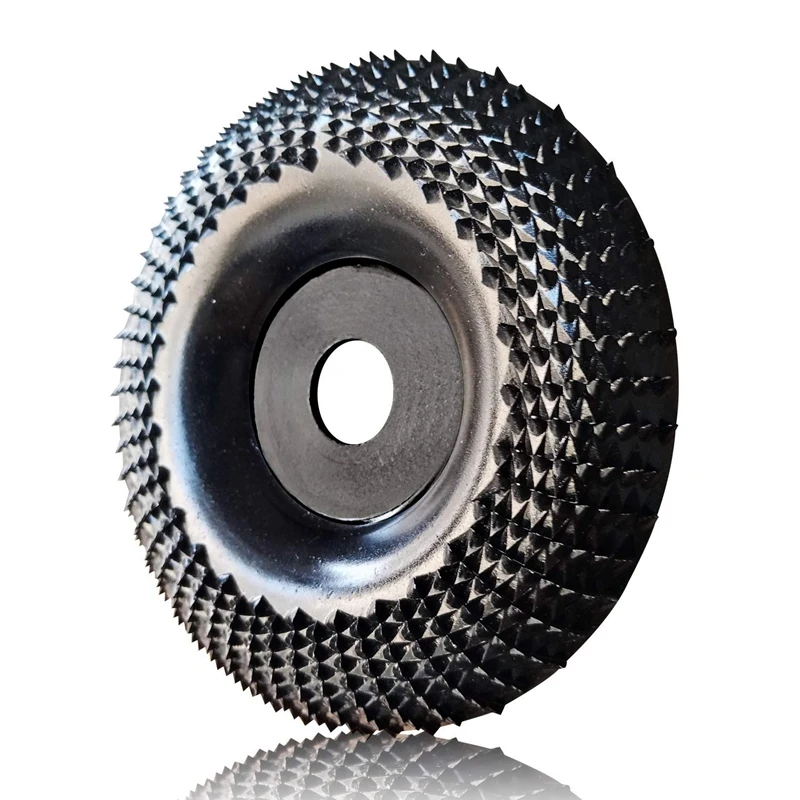 Grinder Wheel Disc 4 Inch Wood Shaping Wheel, Wood Grinding Shaping Disk For Angle Grinders With 5/8Inch Arbor
Grinder Wheel Disc 4 Inch Wood Shaping Wheel, Wood Grinding Shaping Disk For Angle Grinders With 5/8Inch Arbor