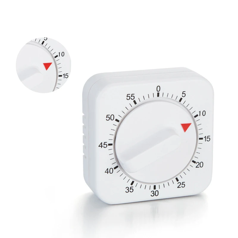 White Square Shape Kitchen Timer 60 Minutes Count Down Alarm Sleep Reminder Cooking Mechanical Timer Kitchen Gadgets
White Square Shape Kitchen Timer 60 Minutes Count Down Alarm Sleep Reminder Cooking Mechanical Timer Kitchen Gadgets