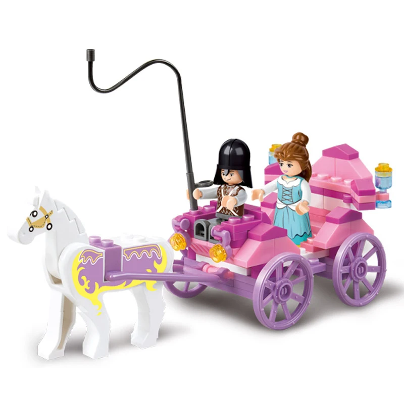 137Pcs Friends Princess Royal Carriage Wagon Model Building Block Sets Figures Bricks Educational Toys For Girls Birthday Gift
137Pcs Friends Princess Royal Carriage Wagon Model Building Block Sets Figures Bricks Educational Toys For Girls Birthday Gift