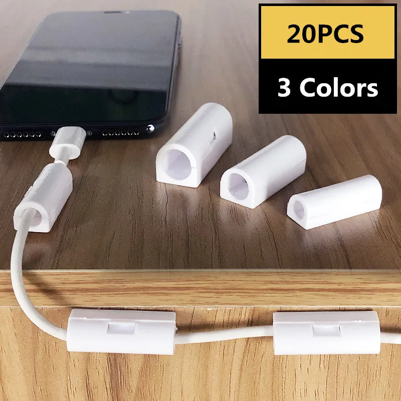 20PCS New Cable Organizer USB Desktop Tidy Data Line Management Clips Cord Holder Wall Wire Manager Network Cable Organizer
20PCS New Cable Organizer USB Desktop Tidy Data Line Management Clips Cord Holder Wall Wire Manager Network Cable Organizer