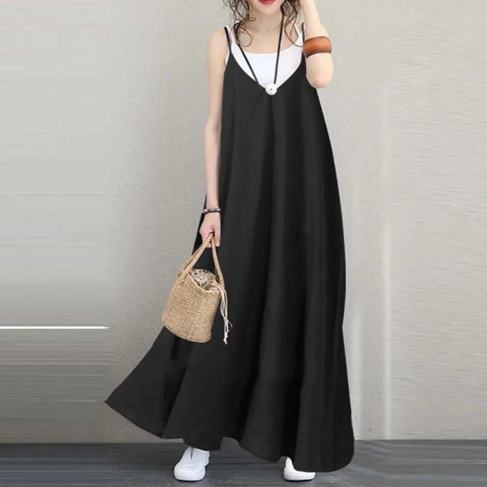 Women Dress Commuter Adjustable Strap Skirt Loose A-line Dress Elegant Chic Ladies Summer 2022 Japan Korean New
Women Dress Commuter Adjustable Strap Skirt Loose A-line Dress Elegant Chic Ladies Summer 2022 Japan Korean New
