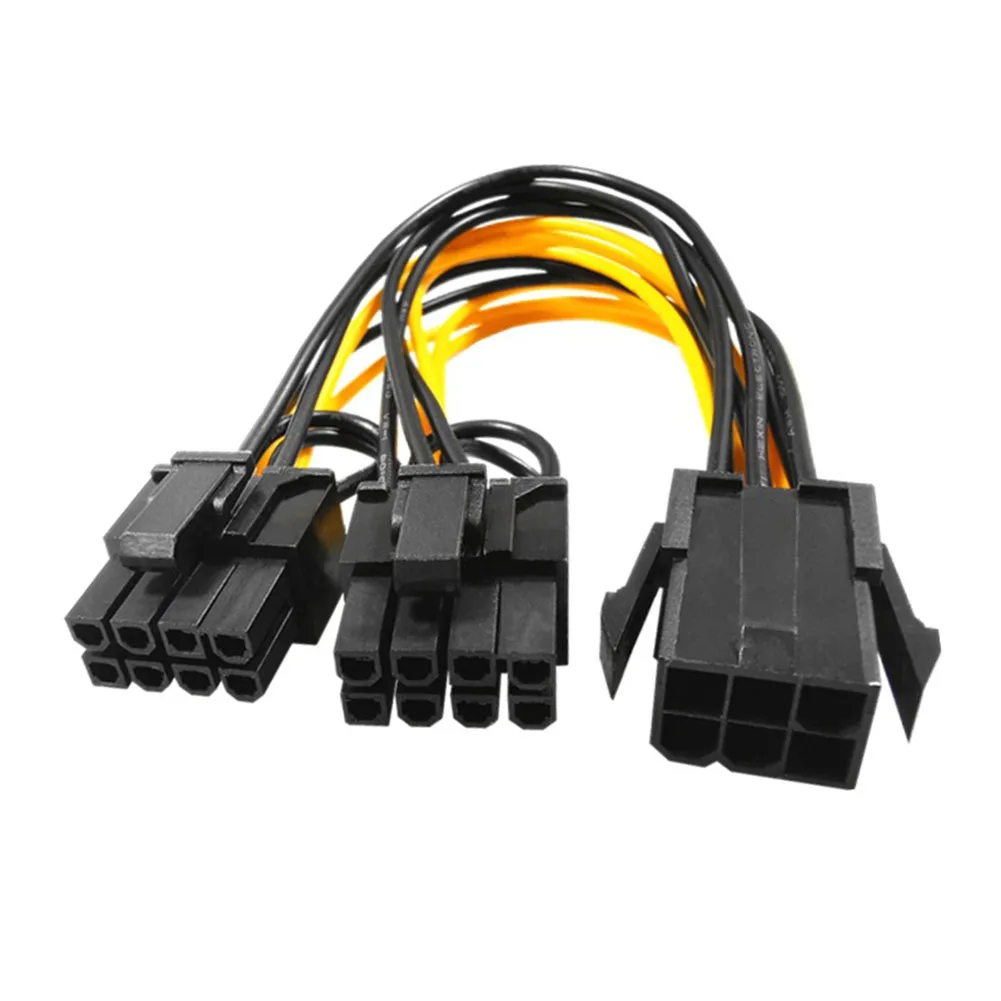 Кабель питания для графического процессора BTC, 6pin до 2x8pin (6 + 2), разветвитель для графической карты, аксессуар для настольного компьютера
Кабель питания для графического процессора BTC, 6pin до 2x8pin (6 + 2), разветвитель для графической карты, аксессуар для настольного компьютера
