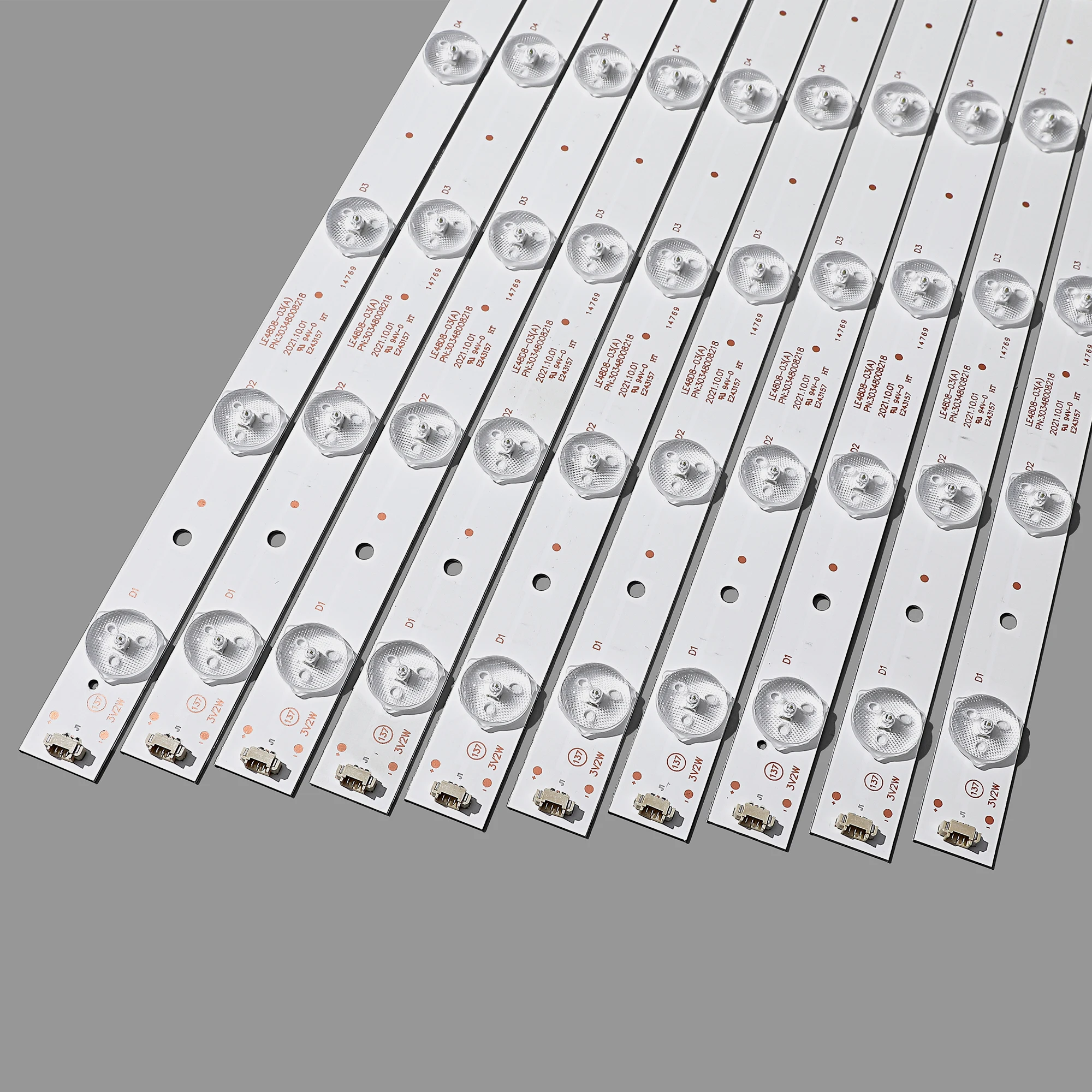 TV Lamps LED Backlight Strips For Haier 48UF2500 LE48U5000TF LE48G520N HD TV Bar LE48D8-03(D) PN:30348008220 Kit LED Band Rulers
TV Lamps LED Backlight Strips For Haier 48UF2500 LE48U5000TF LE48G520N HD TV Bar LE48D8-03(D) PN:30348008220 Kit LED Band Rulers