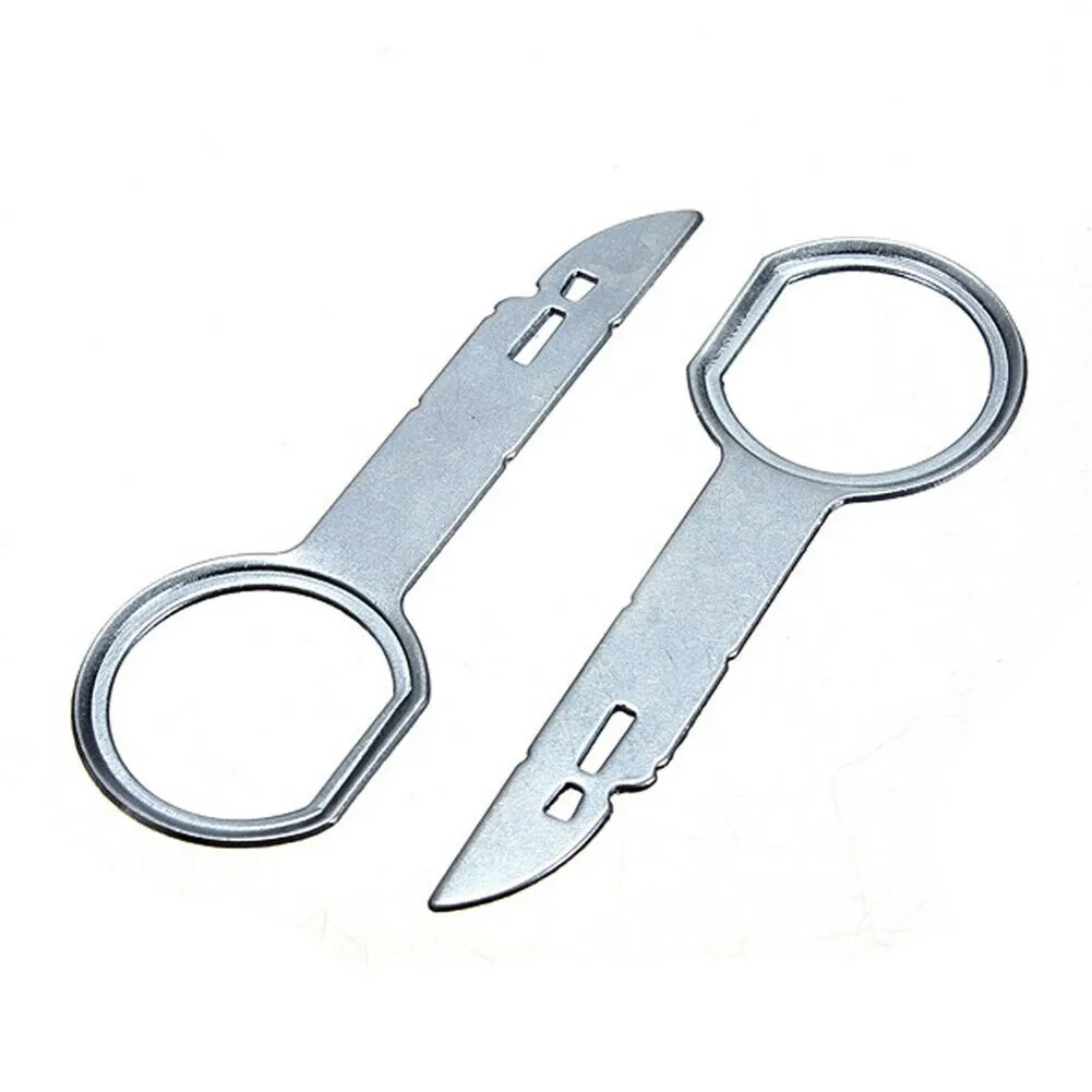 2 Pcs For Mercedes-Benz Stereo Radio Removal Tools Key Plastic + Iron Car Accessories Rapair Tools Removal Tool
2 Pcs For Mercedes-Benz Stereo Radio Removal Tools Key Plastic + Iron Car Accessories Rapair Tools Removal Tool