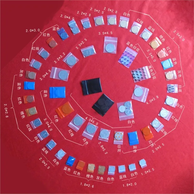 200pcs In/ Smallest =1.5x2.5cm~5x7cm Plastic Transparant Pe Zipper lock Reclosable Valve Packing Bags, Thickness =200micron
200pcs In/ Smallest =1.5x2.5cm~5x7cm Plastic Transparant Pe Zipper lock Reclosable Valve Packing Bags, Thickness =200micron