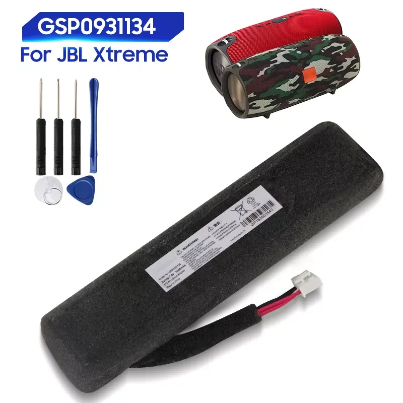 Original Replacement Battery GSP0931134 For Xtreme Bluetooth Audio Outdoor Speaker Genuine Battery 5000mAh
Original Replacement Battery GSP0931134 For Xtreme Bluetooth Audio Outdoor Speaker Genuine Battery 5000mAh