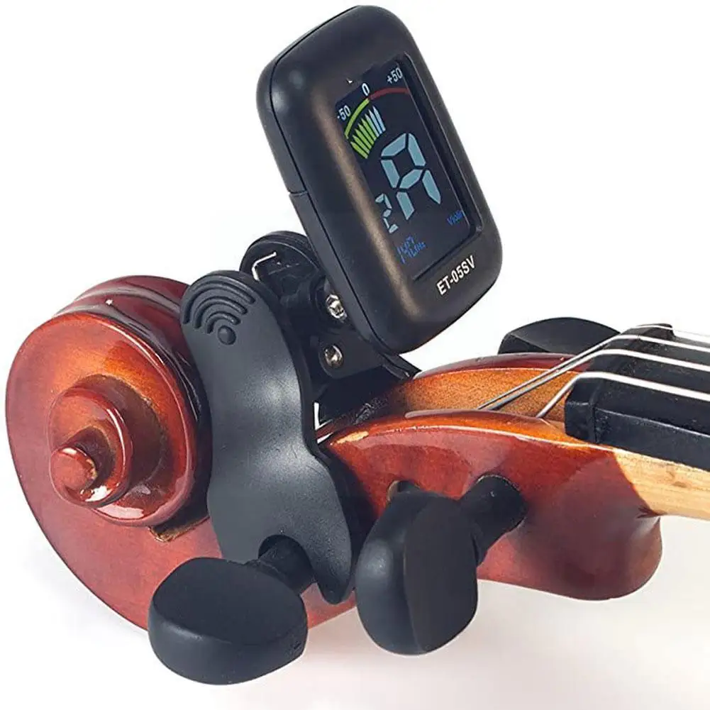Eno Et05v Violin Tuner Mini Electronic Screen Display Tuner For Violin Viola Cello Clip-on Tuner Portable Digital Violin Pa R5u4 
Eno Et05v Violin Tuner Mini Electronic Screen Display Tuner For Violin Viola Cello Clip-on Tuner Portable Digital Violin Pa R5u4