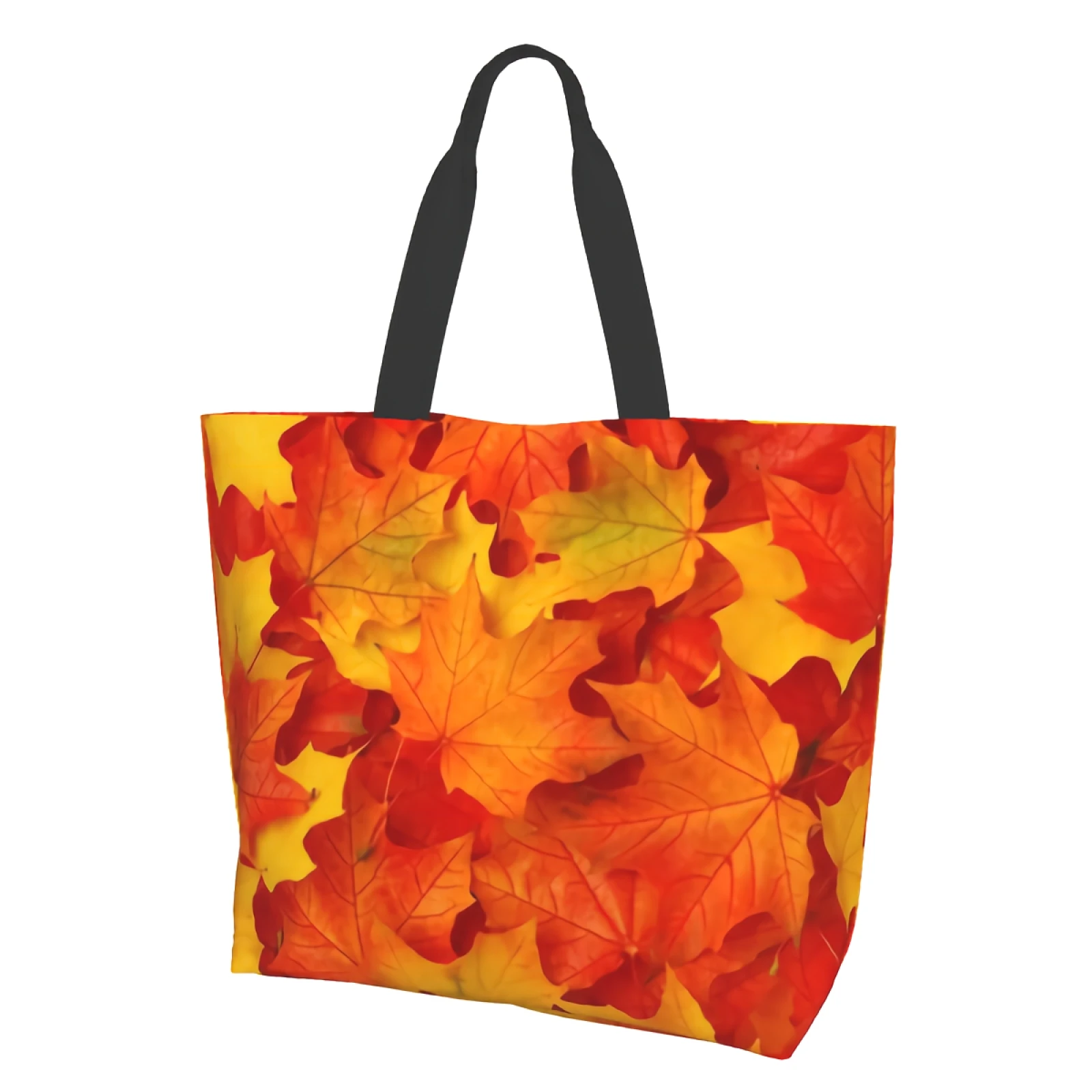 Maple Leaf Reusable Tote Bag Shopping Travel Storage Tote Lightweight Washable Shoulder Bags Handbag with Inside Pockets
Maple Leaf Reusable Tote Bag Shopping Travel Storage Tote Lightweight Washable Shoulder Bags Handbag with Inside Pockets
