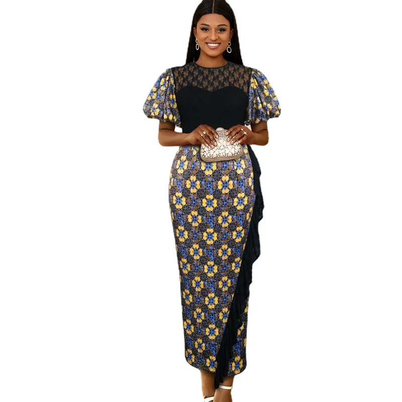 Африканские свадебные платья для женщин, африканские женские платья с круглым вырезом и принтом из полиэстера, длинное платье Дашики, африканская одежда для женщин
Африканские свадебные платья для женщин, африканские женские платья с круглым вырезом и принтом из полиэстера, длинное платье Дашики, африканская одежда для женщин