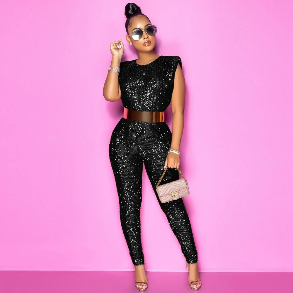 Вечерний комбинезон с блестками, однотонный вечерний комбинезон с рукавами-меридианами, сексуальный ночной клуб в стиле Ким Кардашьян, Нов...
Вечерний комбинезон с блестками, однотонный вечерний комбинезон с рукавами-меридианами, сексуальный ночной клуб в стиле Ким Кардашьян, Нов...