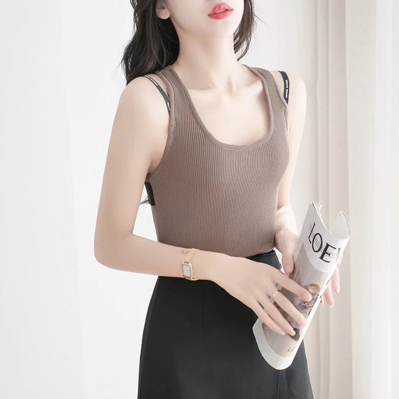 High Quality 2023Women Simplicity T-shirt Female Sexy Crop Top Clothes Spring Summer Fashion Tank Top Y2k Corset Top
High Quality 2023Women Simplicity T-shirt Female Sexy Crop Top Clothes Spring Summer Fashion Tank Top Y2k Corset Top