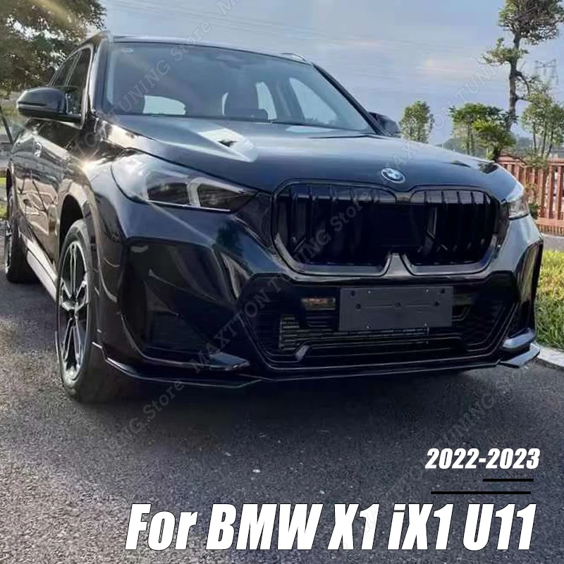 Для BMW X1 IX1 U11 2022-2023 глянцевый черный ABS пластиковый сплиттер для переднего бампера автомобиля разветвитель спойлер диффузор защита MP Style Body Kits
Для BMW X1 IX1 U11 2022-2023 глянцевый черный ABS пластиковый сплиттер для переднего бампера автомобиля разветвитель спойлер диффузор защита MP Style Body Kits
