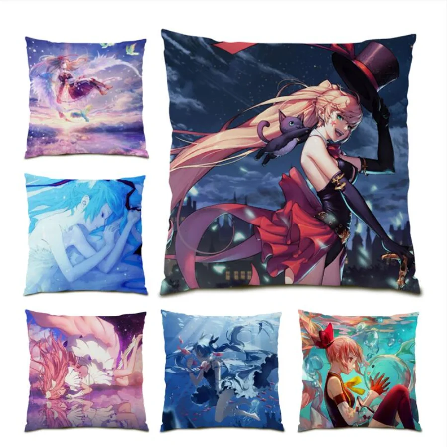 Velvet Pillow Cover Bed Cushion Cover 45x45 Gift Living Room Decoration Cartoon Polyester Linen Japanese Beautiful Girl E0675
Velvet Pillow Cover Bed Cushion Cover 45x45 Gift Living Room Decoration Cartoon Polyester Linen Japanese Beautiful Girl E0675