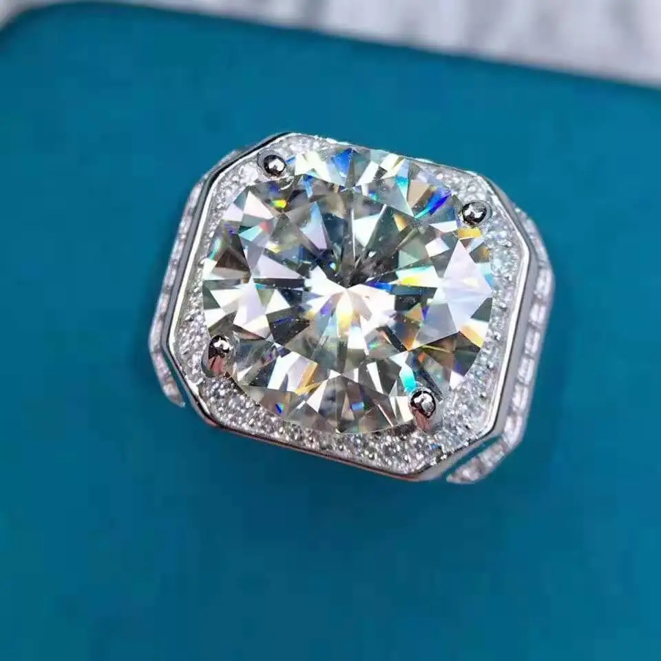 New 8 Carat Men's Ring Domineering Opening Adjustment Diamond Ring Men's Gift Jewelry Accessories
New 8 Carat Men's Ring Domineering Opening Adjustment Diamond Ring Men's Gift Jewelry Accessories