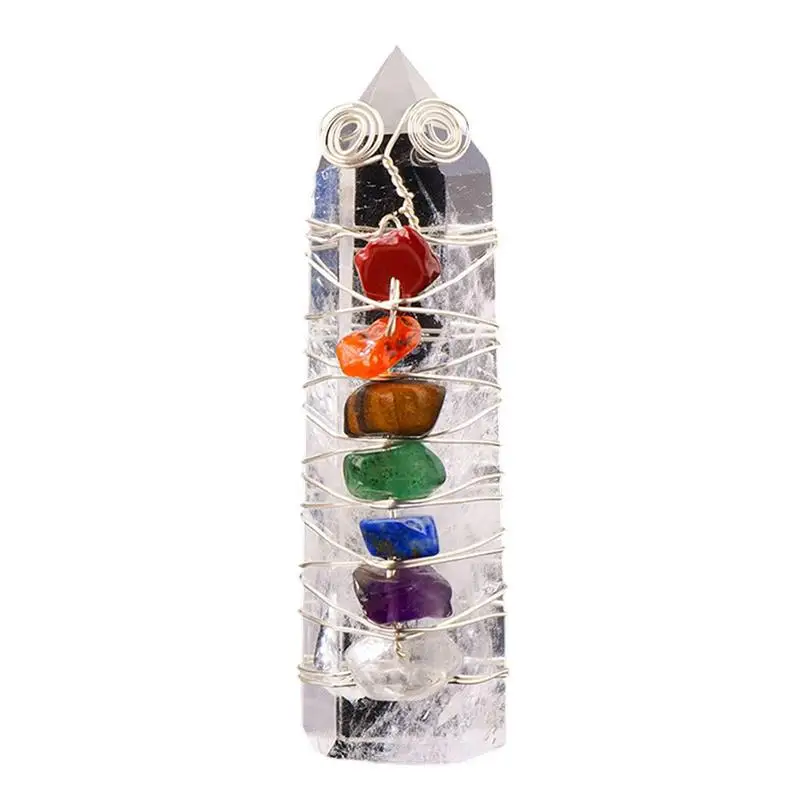 Natural Crystal Craft Stick Colorful Stone Decoration Column Handmade Crystal Column For Yoga Meditation Balancing Great Birthda
Natural Crystal Craft Stick Colorful Stone Decoration Column Handmade Crystal Column For Yoga Meditation Balancing Great Birthda
