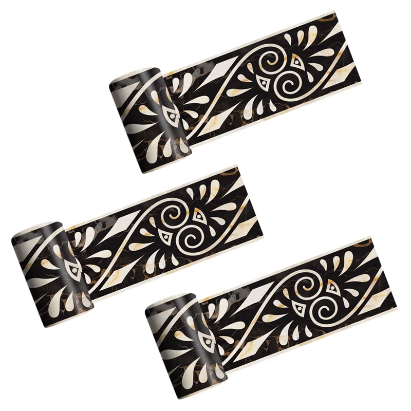 3X 3D Marble Self-Adhesive Greek Pattern Wall Stair Floor Border Tile Sticker 2M
3X 3D Marble Self-Adhesive Greek Pattern Wall Stair Floor Border Tile Sticker 2M