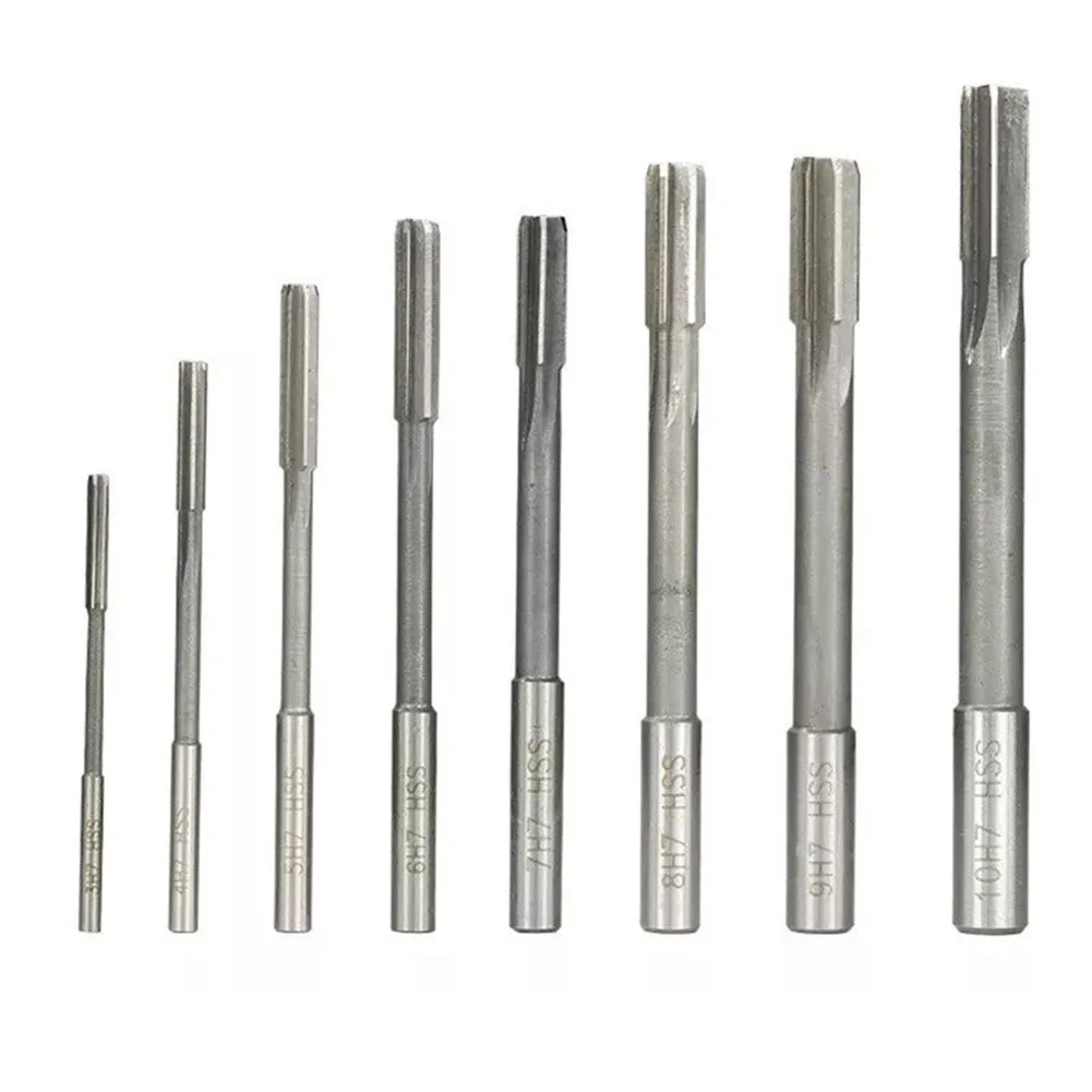 Straight Shank Reamer 3-10mm 8PCS Chucking Reamers Set For Plastic Wood Copper H8 / H7 HSS HSS Hand Reamer Kit
Straight Shank Reamer 3-10mm 8PCS Chucking Reamers Set For Plastic Wood Copper H8 / H7 HSS HSS Hand Reamer Kit