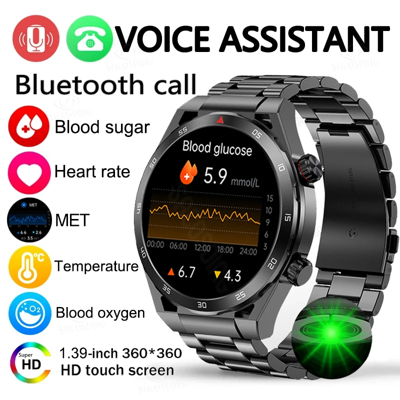 Health Smart Watch For Blood Glucose│Blood Pressure│Blood Oxygen│Met │Temperature│Smartwatch│Bluetooth Call│Heart Rate│HD Screen
Health Smart Watch For Blood Glucose│Blood Pressure│Blood Oxygen│Met │Temperature│Smartwatch│Bluetooth Call│Heart Rate│HD Screen
