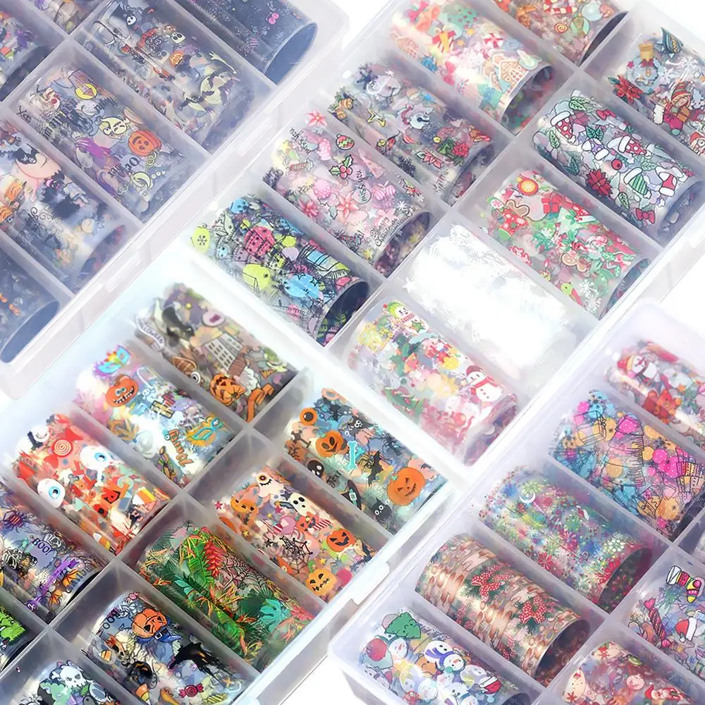 1 box 10rolls Nail Foil Transfer Sticker Christmas Nail Art Sticker Tip Wraps 20 Sheets Christmas Nail Foil Transfer Sticker
1 box 10rolls Nail Foil Transfer Sticker Christmas Nail Art Sticker Tip Wraps 20 Sheets Christmas Nail Foil Transfer Sticker