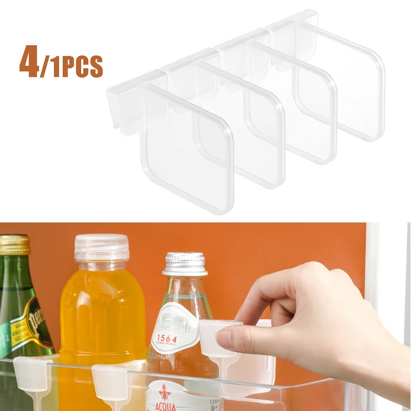 4pcs Refrigerator Storage Partition Board Plastic Divider Storage Splint For Kitchen DIY Bottle Can Shelf Organizer
4pcs Refrigerator Storage Partition Board Plastic Divider Storage Splint For Kitchen DIY Bottle Can Shelf Organizer