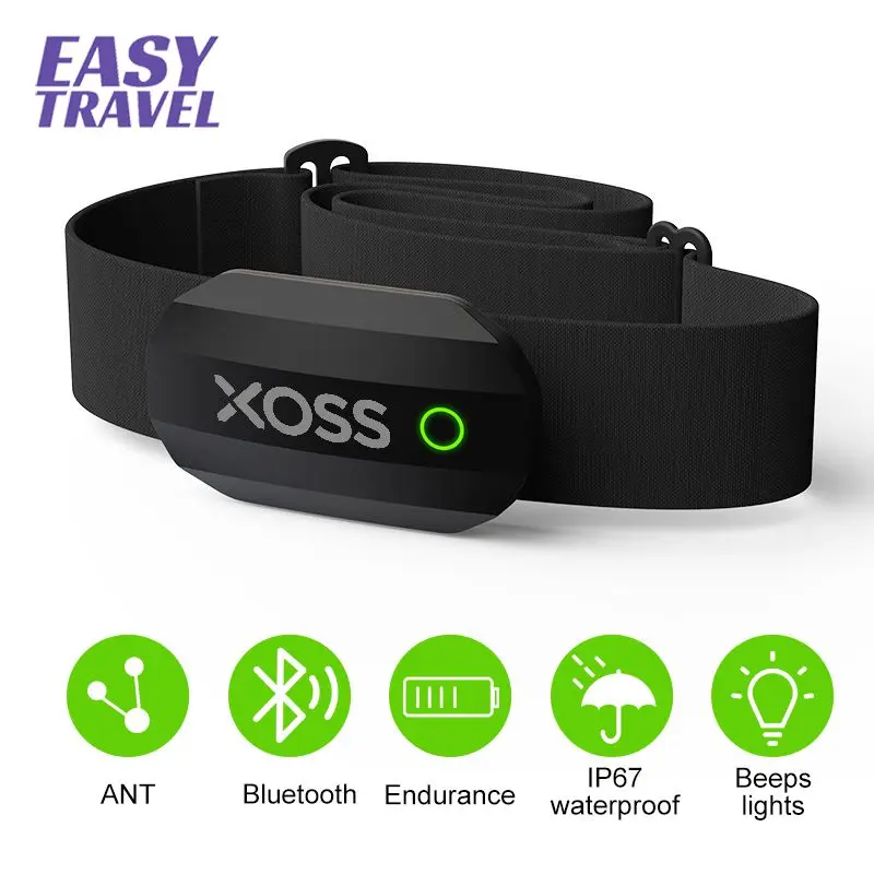 Велосипедный пульсометр Zoster XOSS, двойного режима, Bluetooth 10 м ANT + 6 м, для бега
Велосипедный пульсометр Zoster XOSS, двойного режима, Bluetooth 10 м ANT + 6 м, для бега