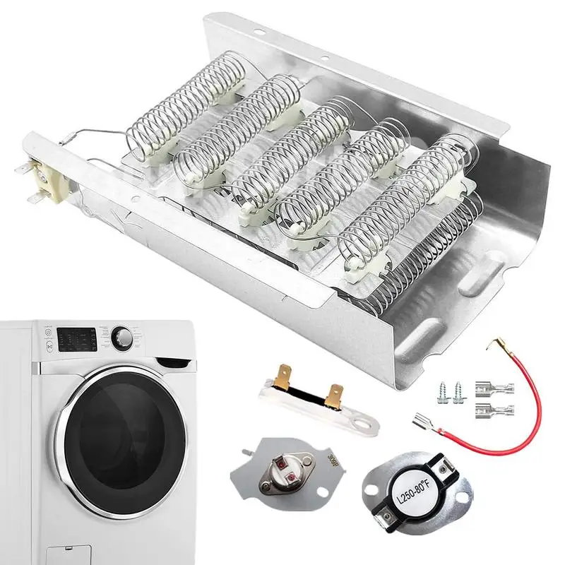 Dryer Thermal Cutout Kit Heat Proof Dryer Heating Elements High Power Heating Elements Kit Thermal Cutout Dryer Accessories
Dryer Thermal Cutout Kit Heat Proof Dryer Heating Elements High Power Heating Elements Kit Thermal Cutout Dryer Accessories