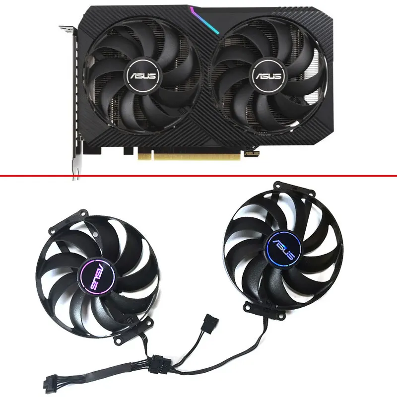 Original 90MM RTX 3060 3060TI Cooling Fan CF9010U12S, For Replace ASUS DUAL-RTX3060-12G, RTX3060TI-8G-MINI-V2 Graphics Card Fan
Original 90MM RTX 3060 3060TI Cooling Fan CF9010U12S, For Replace ASUS DUAL-RTX3060-12G, RTX3060TI-8G-MINI-V2 Graphics Card Fan