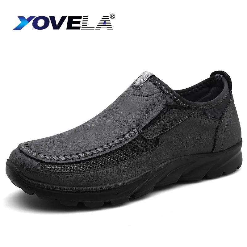 Men Casual Shoes Leather Loafers Spring Or Autumn New Fashion Retro Leisure Loafers Shoes Outdoor Non-slip Comfortable Men Shoes
Men Casual Shoes Leather Loafers Spring Or Autumn New Fashion Retro Leisure Loafers Shoes Outdoor Non-slip Comfortable Men Shoes