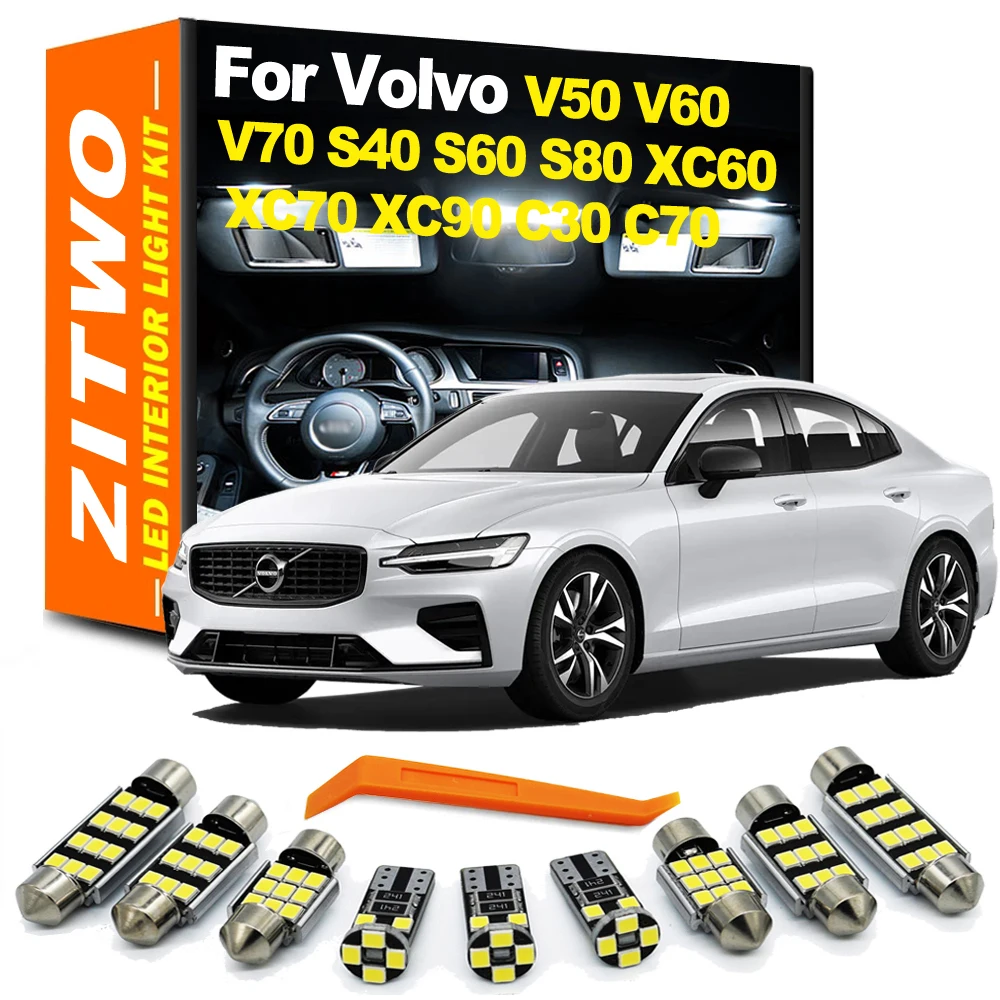 ZITWO Canbus No Error LED Interior Light Kit For Volvo V50 V60 V70 S40 S60 S80 XC60 XC70 XC90 C30 C70 MK I II III MK1 MK2 MK3
ZITWO Canbus No Error LED Interior Light Kit For Volvo V50 V60 V70 S40 S60 S80 XC60 XC70 XC90 C30 C70 MK I II III MK1 MK2 MK3