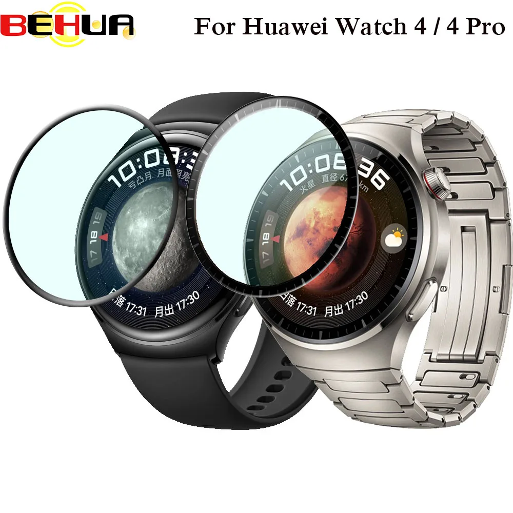 BEHUA 3D Защитная пленка с изогнутыми краями для Huawei Watch4 Pro, защитные пленки для Huawei Watch 4, аксессуары для умных часов
BEHUA 3D Защитная пленка с изогнутыми краями для Huawei Watch4 Pro, защитные пленки для Huawei Watch 4, аксессуары для умных часов