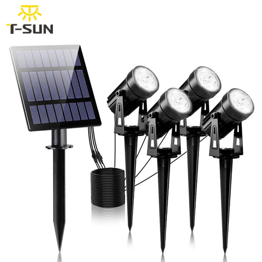T-SUN 3000k/6000k Solar Light IP65 Waterproof Solar Power Garden Light Outdoor Solar Spotlight Super Bright Adjustable Lawn Lamp
T-SUN 3000k/6000k Solar Light IP65 Waterproof Solar Power Garden Light Outdoor Solar Spotlight Super Bright Adjustable Lawn Lamp