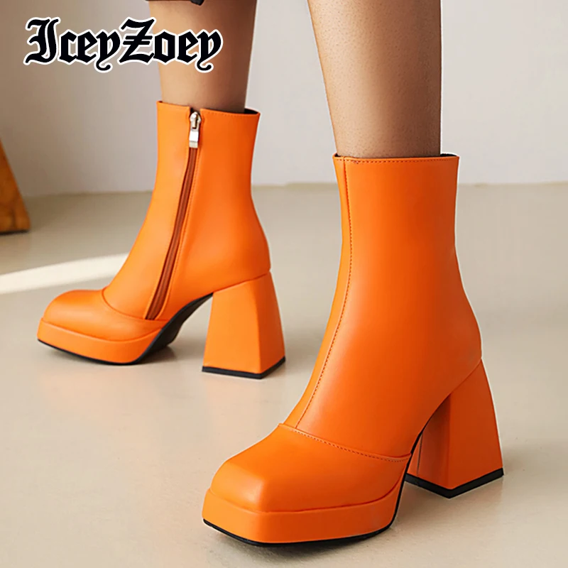 IceyZoey Size 34-43 Ankle Boots For Women High Heel Shoes 2023 Winter Warm Short Boots Casual Daily Ins Fashion Female Footwear
IceyZoey Size 34-43 Ankle Boots For Women High Heel Shoes 2023 Winter Warm Short Boots Casual Daily Ins Fashion Female Footwear