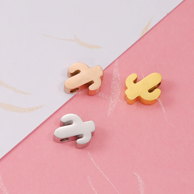 2 Pcs Pendant 10mm*8mm Plant Cactus Hole Bead Pendants Stainless Steel Mirror DIY Jewelry Making Accessorie 1.8mm Hole Wholesale
2 Pcs Pendant 10mm*8mm Plant Cactus Hole Bead Pendants Stainless Steel Mirror DIY Jewelry Making Accessorie 1.8mm Hole Wholesale