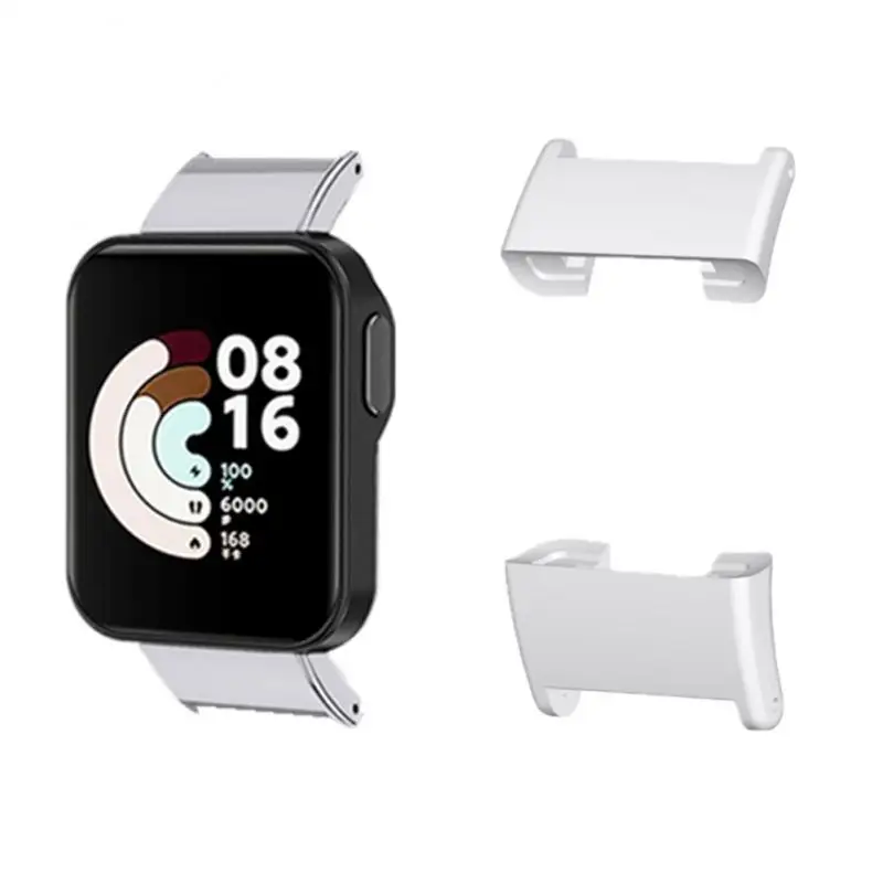 Для смарт-часов Xiaomi Mi Watch Lite/Redmi, металлический соединитель, пряжка, аксессуары 18 мм, адаптер для браслета
Для смарт-часов Xiaomi Mi Watch Lite/Redmi, металлический соединитель, пряжка, аксессуары 18 мм, адаптер для браслета