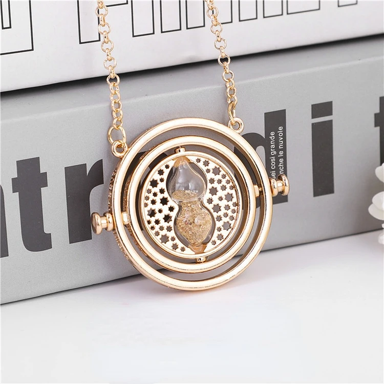 Fashion Harries Necklaces Potters Time Converters Hourglass Necklace Jewelry Rotating Pendant Chains Choker Collares Charm Gift
Fashion Harries Necklaces Potters Time Converters Hourglass Necklace Jewelry Rotating Pendant Chains Choker Collares Charm Gift
