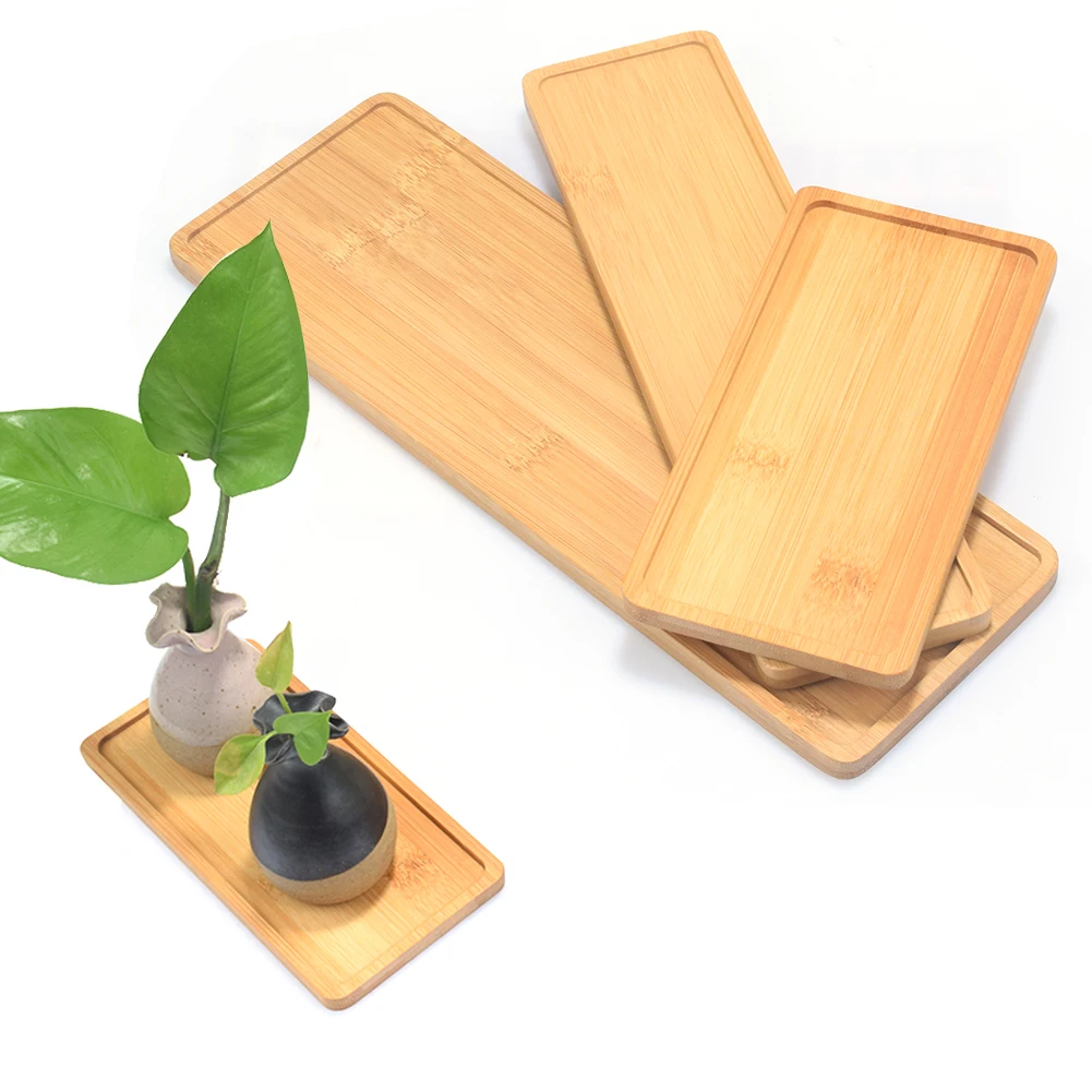Wooden Shape Saucer Plant Rectangular Flower Pots Bamboo tray Stand Succulent Simple Design Home decorative wood bamboo tray
Wooden Shape Saucer Plant Rectangular Flower Pots Bamboo tray Stand Succulent Simple Design Home decorative wood bamboo tray