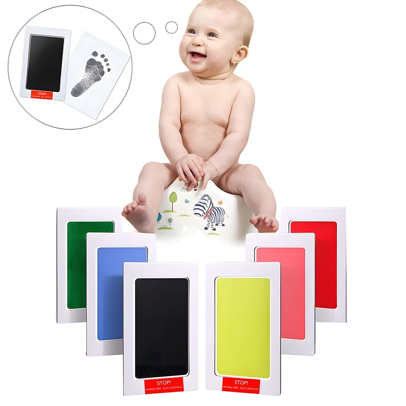 1Pc Baby Handprint Footprint Imprint Ink picture frame 12.5X8CM Newborn Hand Footprint Hundred Days Souvenirs Ink Pad Box Gifts
1Pc Baby Handprint Footprint Imprint Ink picture frame 12.5X8CM Newborn Hand Footprint Hundred Days Souvenirs Ink Pad Box Gifts