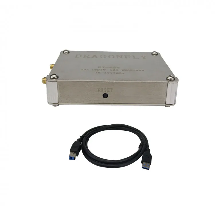 RX-666 ADC Radio 1KHz-1800MHz 16Bit Sampling 32MHz Real Time Bandwidth TCXO 0.1PPM SDR Receiver
RX-666 ADC Radio 1KHz-1800MHz 16Bit Sampling 32MHz Real Time Bandwidth TCXO 0.1PPM SDR Receiver