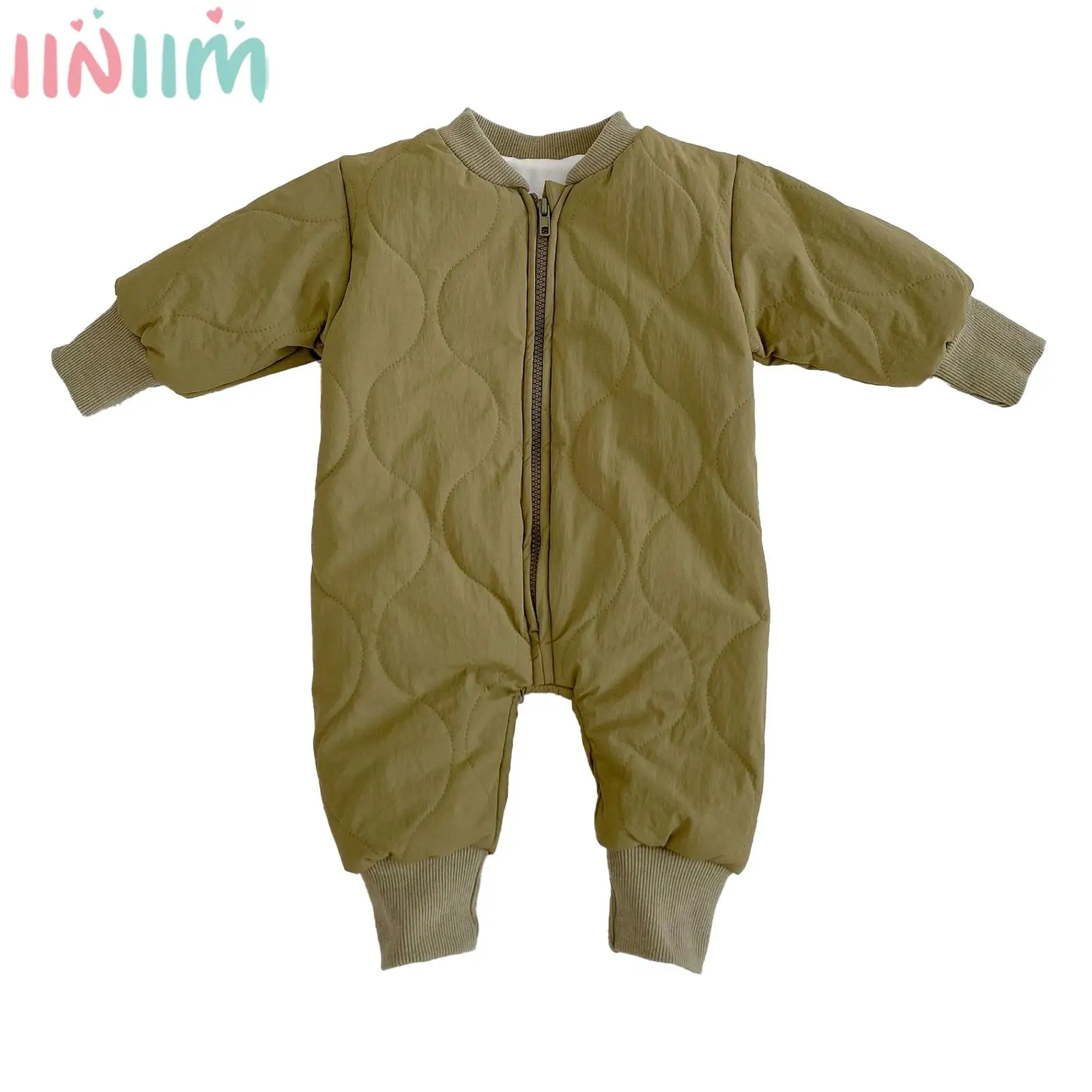 Baby Boys Girls Winter Warmer Cotton-padded Romper Long Sleeve Zipper Stand Collar Casual Bodysuit Infant Loungewear Streetwear
Baby Boys Girls Winter Warmer Cotton-padded Romper Long Sleeve Zipper Stand Collar Casual Bodysuit Infant Loungewear Streetwear