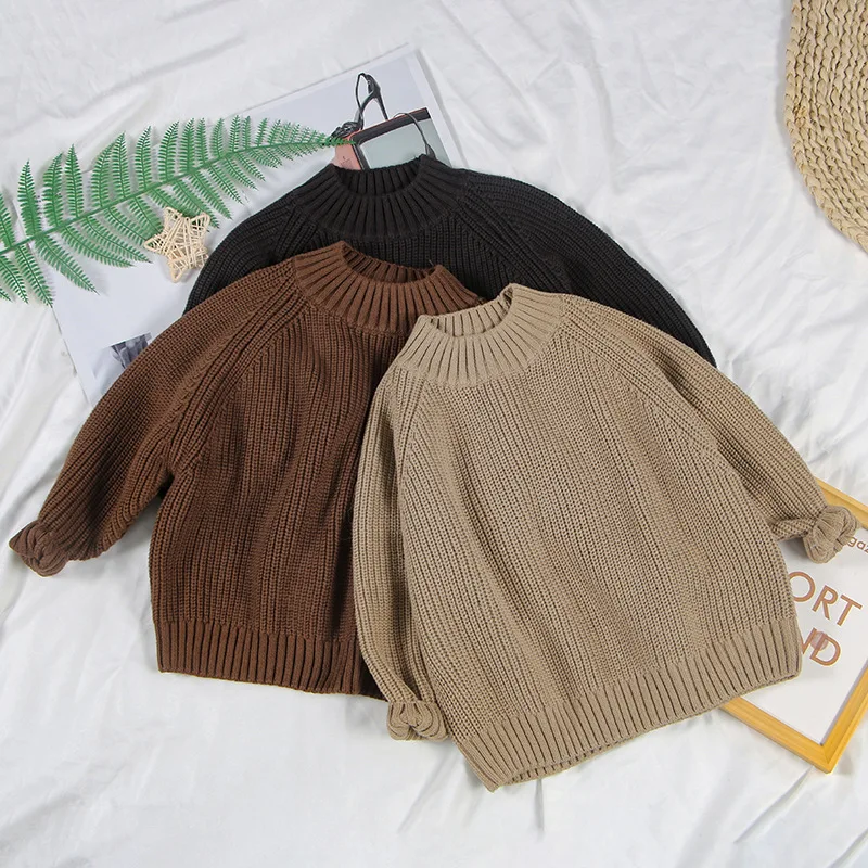 Children Autumn Sweaters Boys Girls Knitted Pullover Tops Kids Korean Style Long Sleeve Sweater for 1-8Years Old Toddler Baby
Children Autumn Sweaters Boys Girls Knitted Pullover Tops Kids Korean Style Long Sleeve Sweater for 1-8Years Old Toddler Baby