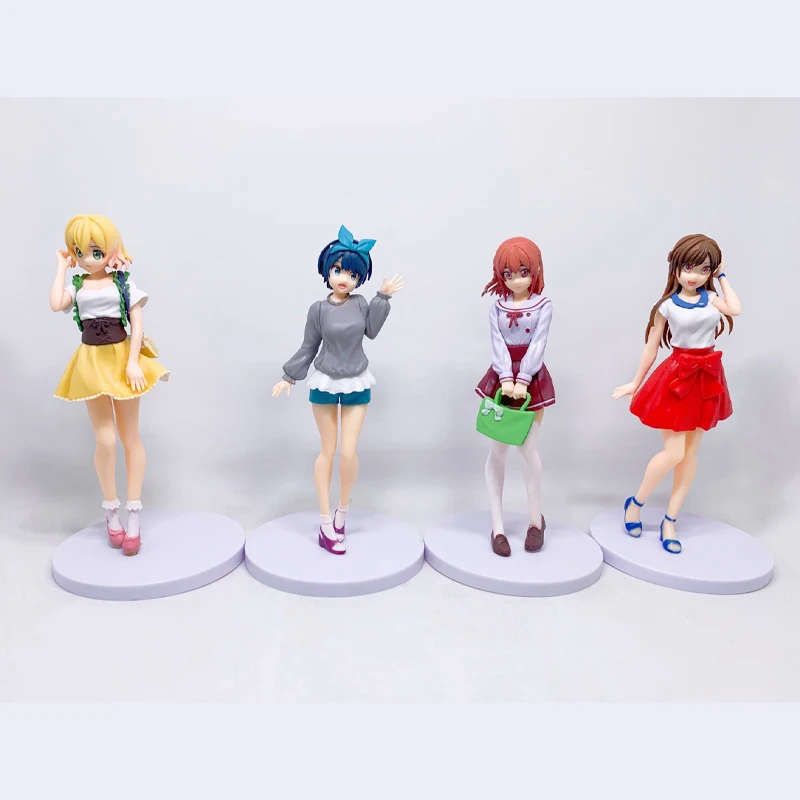 18cm 4pcs/set Renting girlfriend Anime Figure Chizuru Suwon Action Figure Rinatsu Sarashina Figure Collection Model Doll Toys
18cm 4pcs/set Renting girlfriend Anime Figure Chizuru Suwon Action Figure Rinatsu Sarashina Figure Collection Model Doll Toys