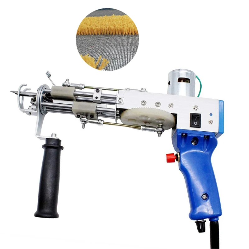 Carpet Tufting Gun New Upgrade 2in1 Loop & Cut Pile Rug Tufting Gun Electric Carpet Weaving Flocking Knitting Rug Gun Hand-Held
Carpet Tufting Gun New Upgrade 2in1 Loop & Cut Pile Rug Tufting Gun Electric Carpet Weaving Flocking Knitting Rug Gun Hand-Held