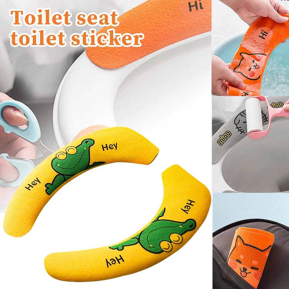 Toilet Seat Cover Washable Reusable Paste Type Toilet Seat Protective Pad Cartoon Toilet Seat Mat Bathroom Accessories
Toilet Seat Cover Washable Reusable Paste Type Toilet Seat Protective Pad Cartoon Toilet Seat Mat Bathroom Accessories