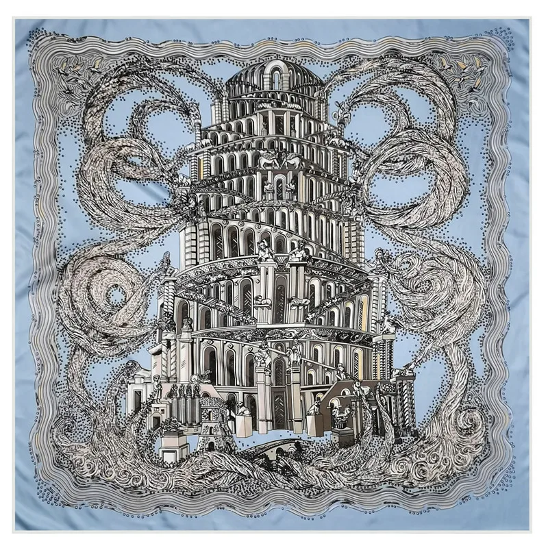 Les Rivieres De Babel Hand Rolling Square Edge Scarf 90x90 Rolled Designer Silk Head Neck Scarfs Bandana Luxury Scarves Shawls
Les Rivieres De Babel Hand Rolling Square Edge Scarf 90x90 Rolled Designer Silk Head Neck Scarfs Bandana Luxury Scarves Shawls