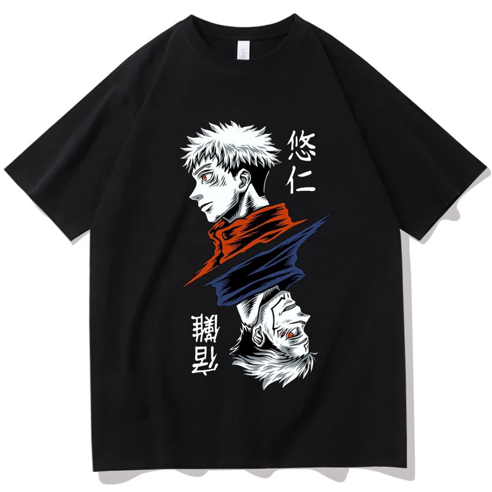 Jujutsu Kaisen Shirt Yuji Itadori Anime Shirt Fan Gift Shirt Gifts for Her Him Japanese Gift Unisex O-Neck Short Sleeve Shirts
Jujutsu Kaisen Shirt Yuji Itadori Anime Shirt Fan Gift Shirt Gifts for Her Him Japanese Gift Unisex O-Neck Short Sleeve Shirts