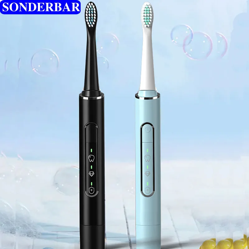 Waterproof rechargeable electric toothbrush Adult acoustic wave Couple style SONDERBAR SOD53B
Waterproof rechargeable electric toothbrush Adult acoustic wave Couple style SONDERBAR SOD53B