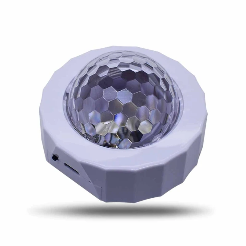 Stage Light Disco Ball Lamp Bright LED Crystal Flash Light Double Light Mode
Stage Light Disco Ball Lamp Bright LED Crystal Flash Light Double Light Mode