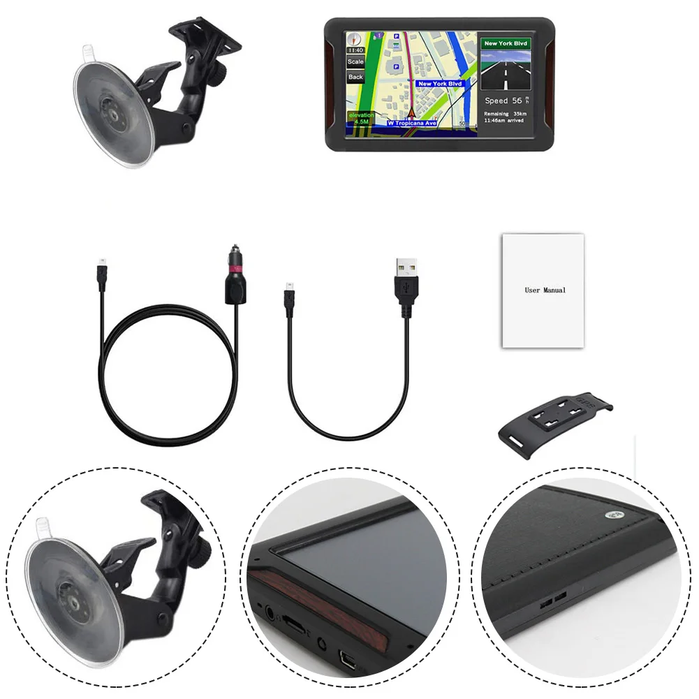 7 Inch HD Car GPS SAT NAV Navigation HD Navigator 8GB J705 Screen Audio Video Player For Truck Car HGV LGV Lorry High Quality
7 Inch HD Car GPS SAT NAV Navigation HD Navigator 8GB J705 Screen Audio Video Player For Truck Car HGV LGV Lorry High Quality