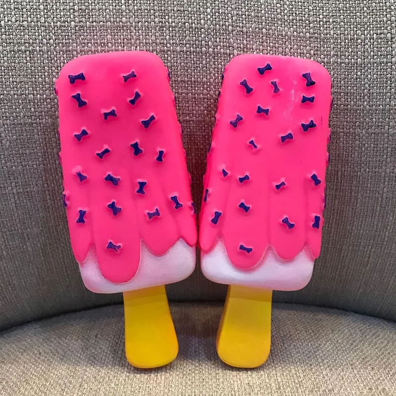 Ice Cream Squeak Rubber Pet Dog Chewing Toy Puppy For Dogs Squeaky Sound Toys Having Fun Exercise Playing Ice Cream Rubber Toys
Ice Cream Squeak Rubber Pet Dog Chewing Toy Puppy For Dogs Squeaky Sound Toys Having Fun Exercise Playing Ice Cream Rubber Toys