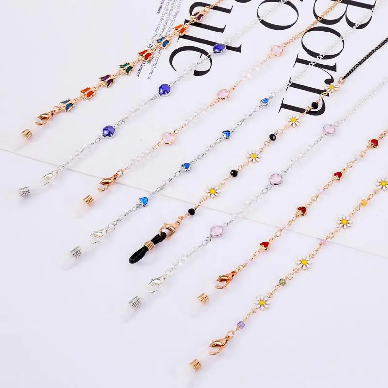 2/4/5PCS Metal Sunglasses Masking Chains Easy To Use Eyeglasses Holder Neckband Fashion For Women Sunglasses Lanyard Outdoor
2/4/5PCS Metal Sunglasses Masking Chains Easy To Use Eyeglasses Holder Neckband Fashion For Women Sunglasses Lanyard Outdoor